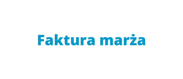 Faktura marża