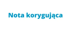 Nota korygująca