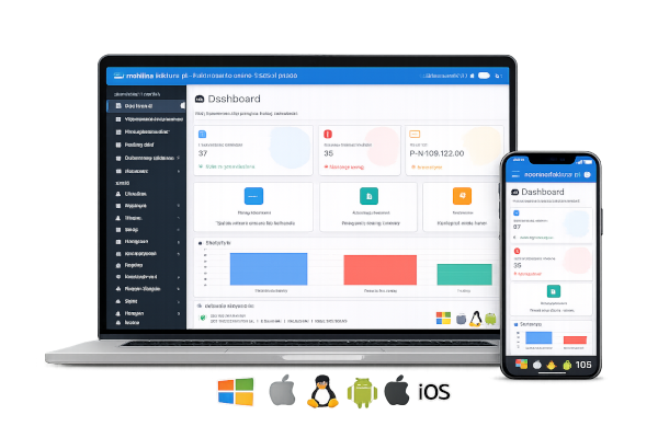 Mobile Rechnung – Dashboard