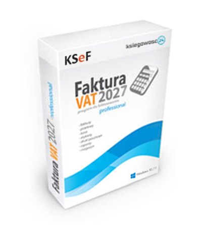 Faktura VAT 2027 PRO - program do fakturowania z magazynem